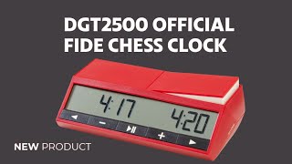 DGT 2500 Chess clock - All new!! Brief comparison with the DGT3000  - SEE IT FOR YOURSELF screenshot 4