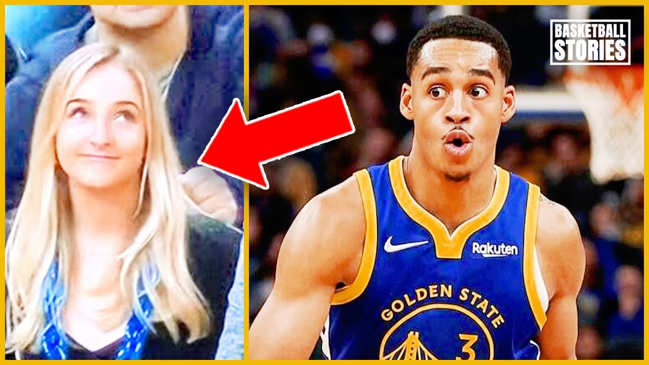 JORDAN POOLE STARTS BLUSHING AFTER HOT GIRL HELPS HIM! COURTSIDE! 