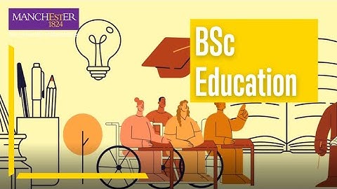 Study BSc Education at The University of Manchester (animation)