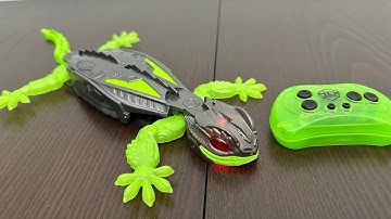 Hex Bots Wall Crawler Gecko Toys Unboxing & Review