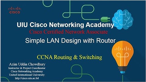 CCNA R&S_v7.0_Simple LAN Design with Router