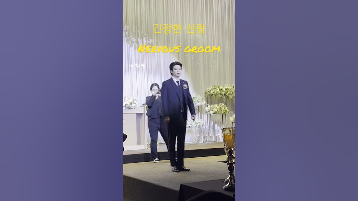 Nervous groom moment #shorts
