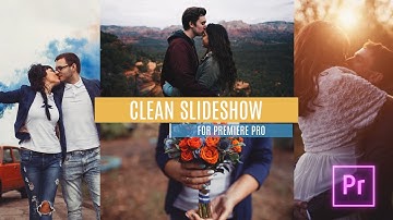 Clean Slideshow - Premiere Pro Template