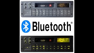 Genuine Citroen XM - Clarion PU-9358A Cassette Radio Player + Bluetooth Retrofit
