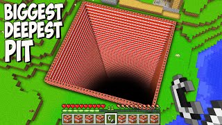 What if YOU JUMP INTO BIGGEST TNT PIT? Never LIGHT GIANT TNT PIT!
