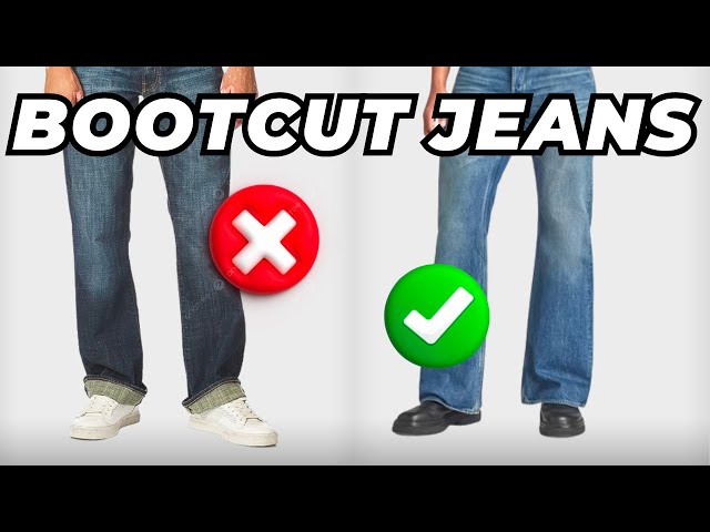 HOW TO STYLE BOOTCUT JEANS? 5 BOOTCUT JEANS OUTFITS