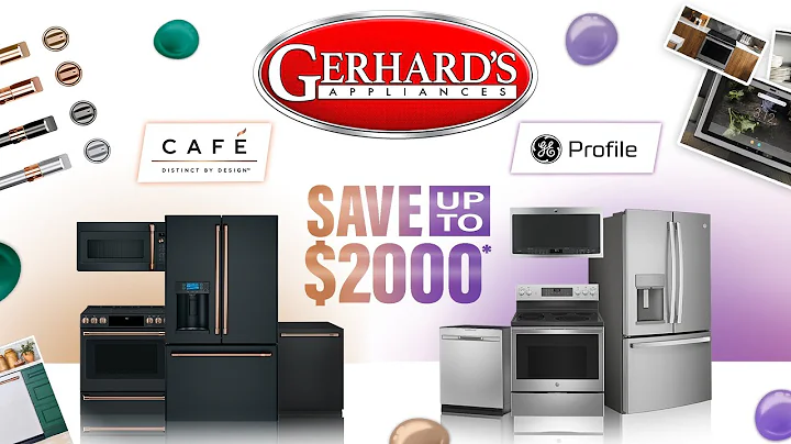 Save up to 2000* on Profile and Cafe Appliance Packages!