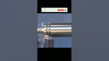 lathe grooving process #shortsfeed #lathe #short #shorts #shortfeed #creative #lathework