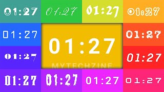1 Minute 27 Second Timer - 87 second countdown timer