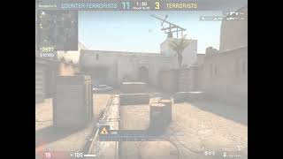 CS:GO competitive 3 kills (1 awp, 1 dk single, 1 flashed kill)  - AWP/DK - DUST2