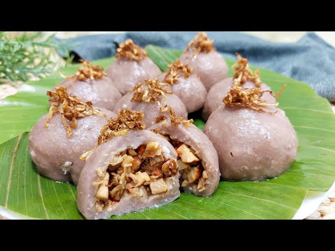 素食家常菜料理│芋頭這樣做太好吃了!不燉煮不油炸,加3片豆干,變出客家芋子包,比紅燒肉還香!│Vegan Recipe