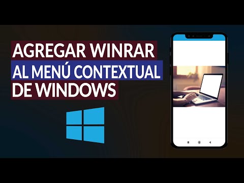 Cómo Agregar WinRAR al Menú Contextual de Windows 10 si No Aparece
