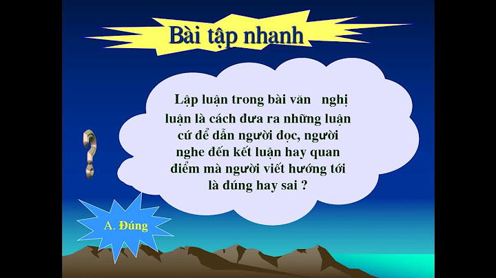 Bài văn nghị luận có bố cục mấy phần