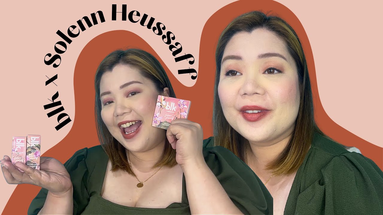 blk cosmetics x Solenn Heussaff Collaboration.| Swatch and Review