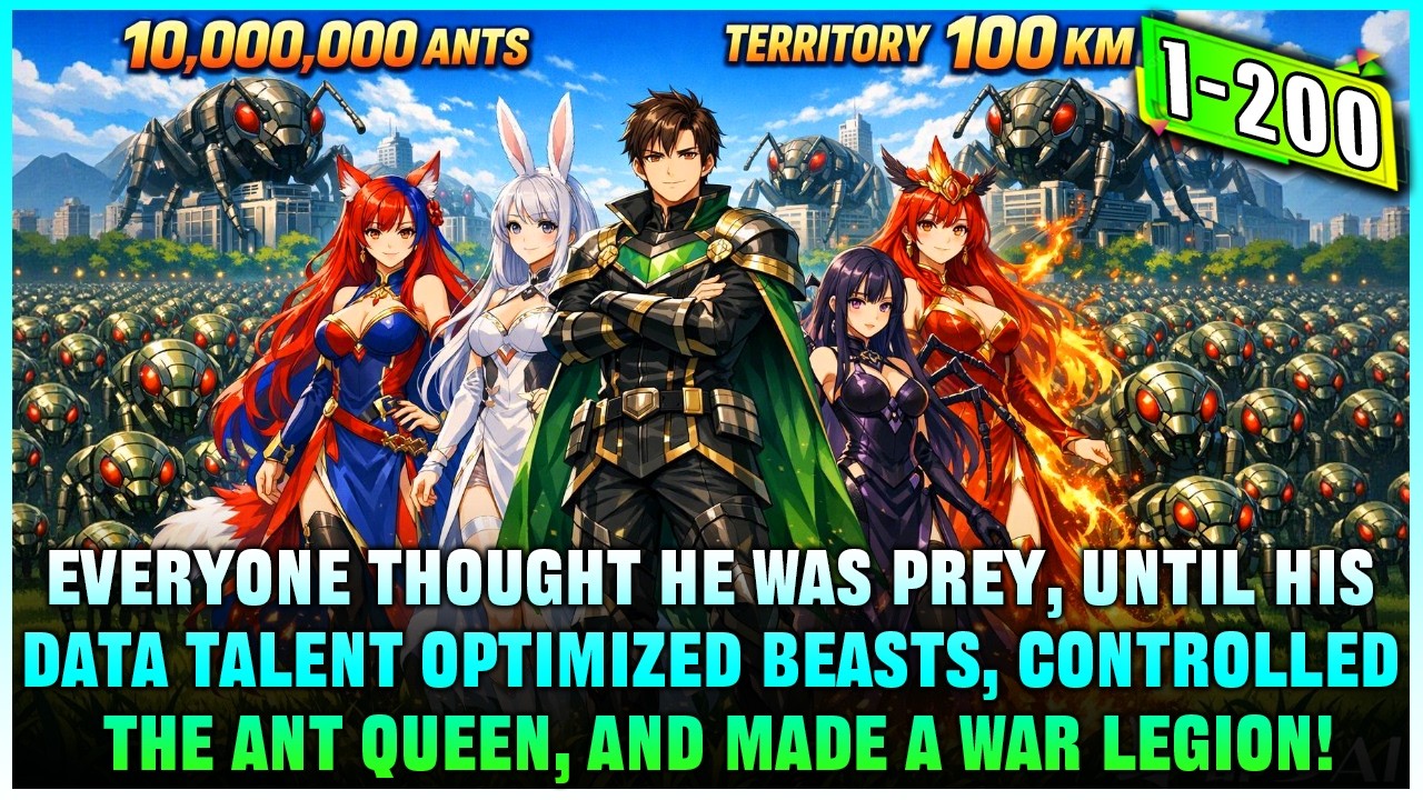 ⁣In a World of Giant Beasts, He Started by Training One Ant and Built an Empire of a Million Ants!