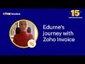 From simplified payments to efficient invoicing - Edurne's journey with Zoho Invoice