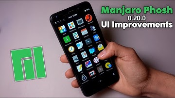 PinePhone - Manjaro Phosh (0.20): What