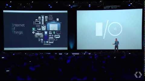 Google IO 2015 Live conference keynote - Brillo & Weave by Google