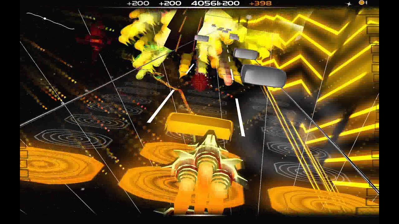 Audiosurf : FRIPSIDE - ONLY MY RAILGUN (DJ AMAYA VS. GROOVEBOT REMIX)