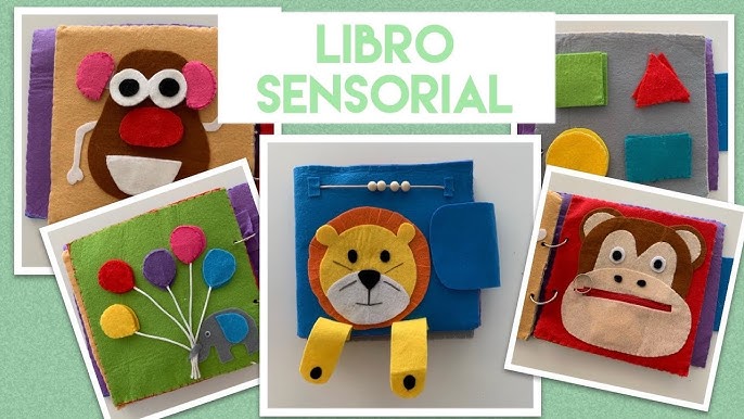 Libro Sensorial bebé 1 año 