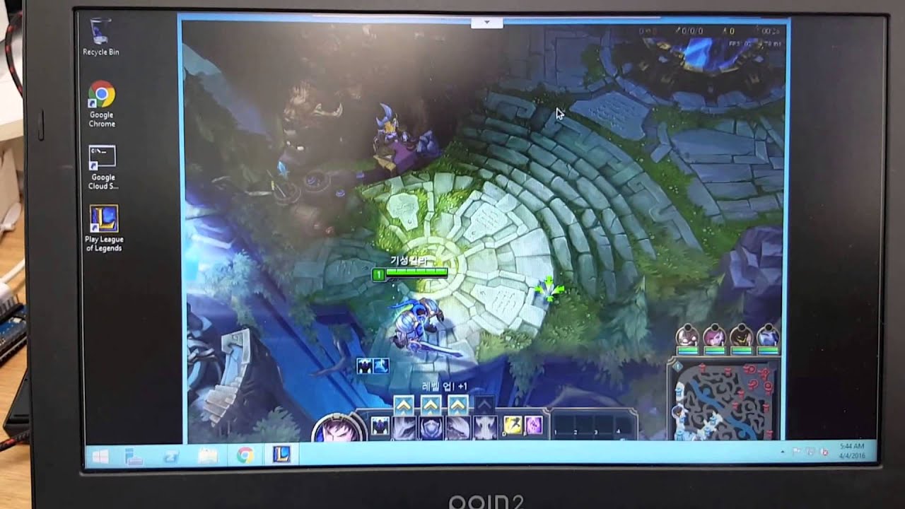 LOL on Google Cloud Server (Poin2 Lab. Demo)