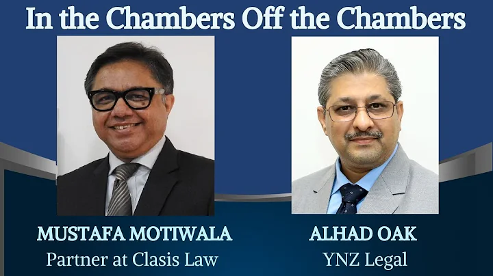 Mustafa Motiwala In The Chambers Off the Chambers