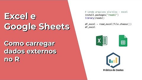 #7 Carregando dados do Excel no R | R e RStudio Curso Básico para Iniciantes