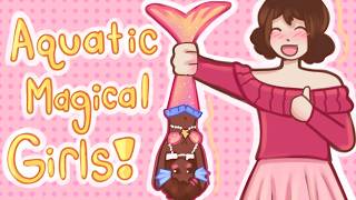 ✦ Lets Design Aquatic Magical Girls ✦ Art + Commentary ✦