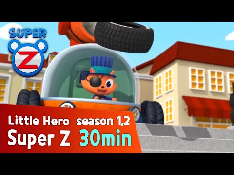 Super Z 1,2] Little Hero Super Z l 30min Play l ASMR COLOR