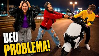 MY FRIENDS ON MY MOTORCYCLE FOR THE FIRST TIME! * Did it cause a fight? - BIANKA