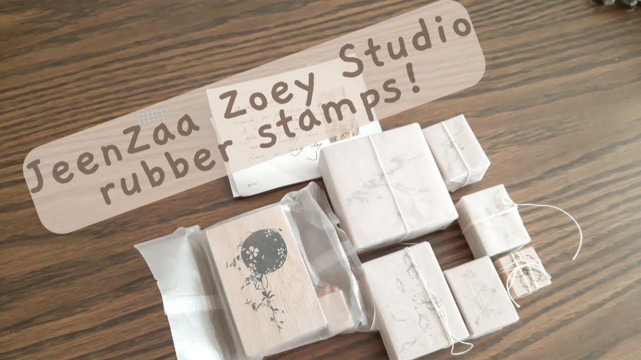 Rubber Stamp Haul from Jeenzaa Zoey Studio