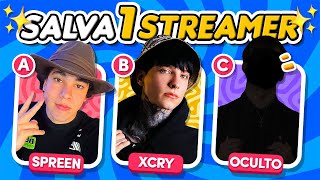 Salva Un Streamer + SORPRESA 👤🤔 Streamer Oculto Quiz de Streamers