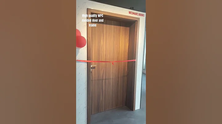 Molded WPC Door and Frame  #doors #interiordesign #home #wpc