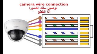 لحام سلك كاميرا اي بي مقطوع ومعرفة الوان الاسلاك   قناتنا