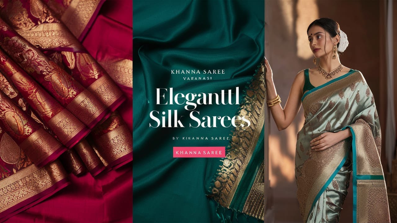 Cheapest Silk Sarees in Varanasi Banarasi silk saree Khanna Sarees
