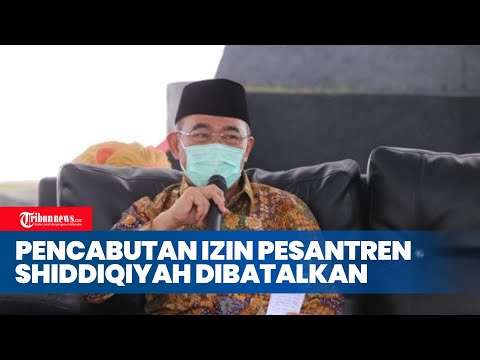 Menteri Agama Ad Interim Batalkan Pencabutan Izin Pesantren Shiddiqiyyah Jombang