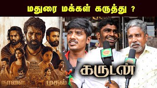 Garudan Public Review Madurai | Garudan Review | Soori | Yuvan | Vetrimaaran | Garudan Public Review