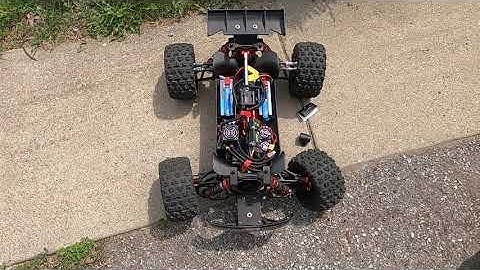 HR Adjustable Aluminum Servo Saver Arrma 8S 1/5 Test