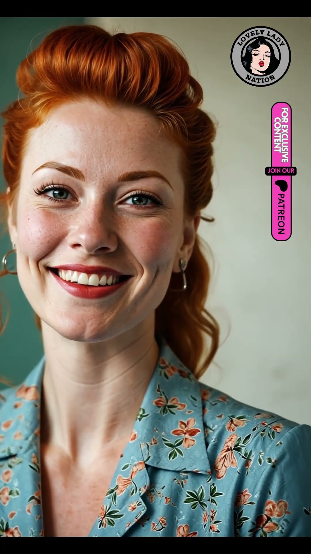 pretty rockabilly portrait - ginger hair edition vol.8 VIDEO SLIDESHOW