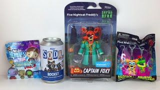 Five Nights at Freddy's Captain Foxy Funko Soda Rocket Secruity Breach Mini Figure Collectibles