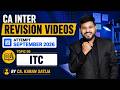 Input Tax Credit (ITC) | Full Chapter Revision | CA Inter Sep 2026 | CA Karan Satija
