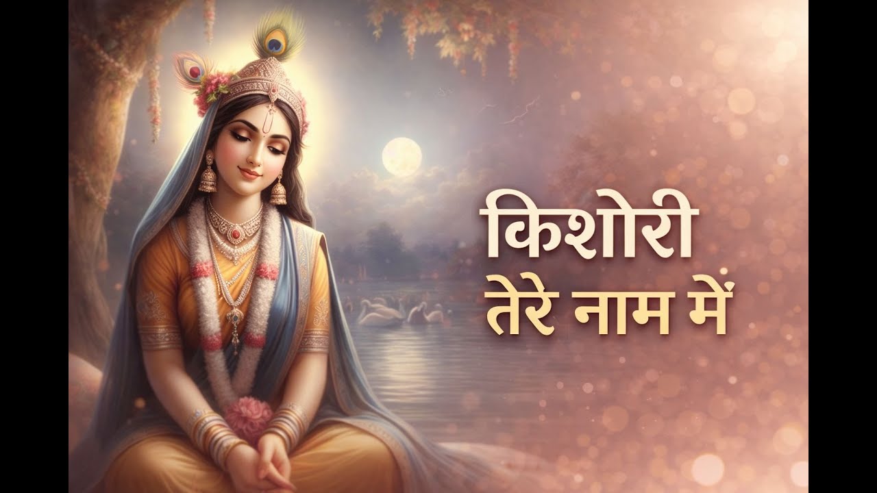 किशोरी तेरे नाम में | Radha Rani Bhajan | मन को शांति देने वाला मधुर भजन | Vrindavan Bhajan