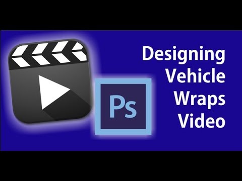designing with vehicle templates in adobe photoshop youtube