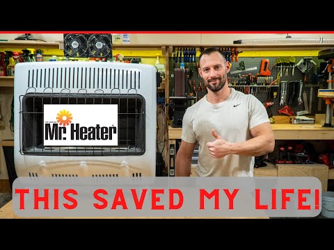 How I Made It Through The Buffalo Blizzard 2022 With No Power - Mr. Heater  Natural Gas Heater - YouTube