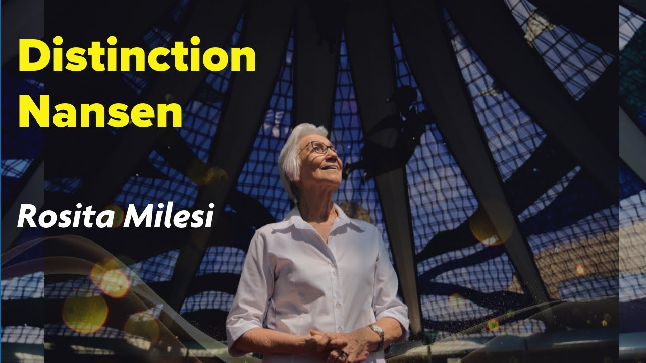 Sœur Rosita Milesi est la lauréate mondiale de la distinction Nansen pour les réfugiés 2024