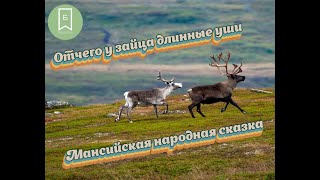 Отчего у зайца длинные уши. Мансийская народная сказка.