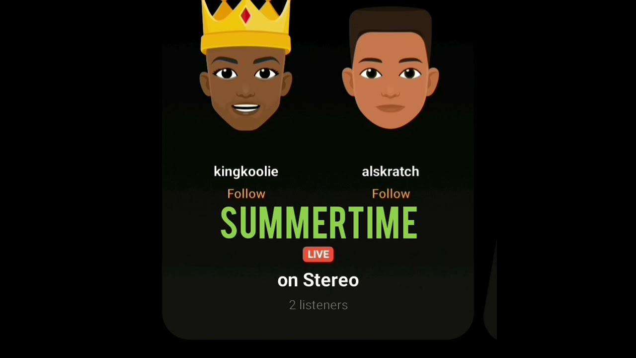 it's just about. SUMMERTIME with ALSKRATCH and KINGKOOLIE live on STEREO.COM