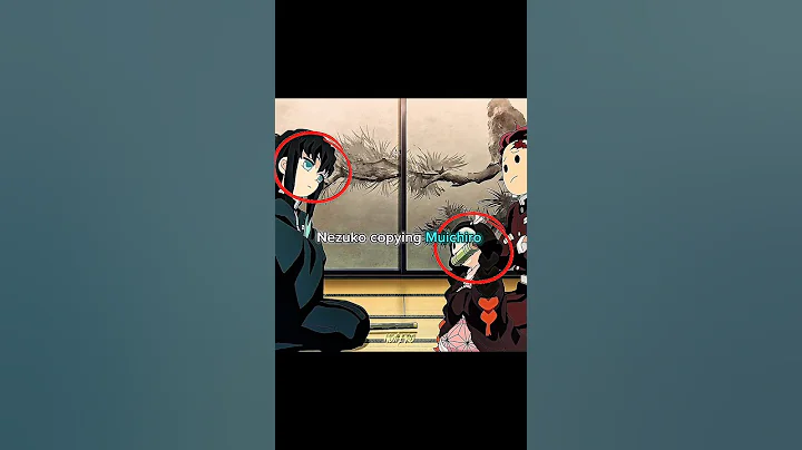 Nezuko copying Muichiro ❤️‍🩹#anime #demonslayer #tanjiro #nezuko #tokito
