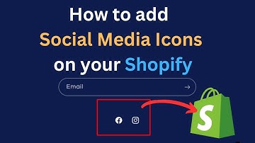 How to add Social Media Icons on your Shopify footer section- Shopify Button Set up Tutorial 2025