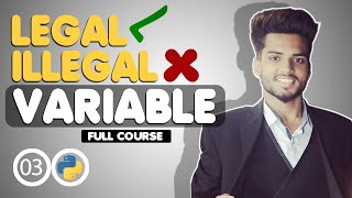 Legal & Illegal Variable in Python Programming (URDU-HINDI)
